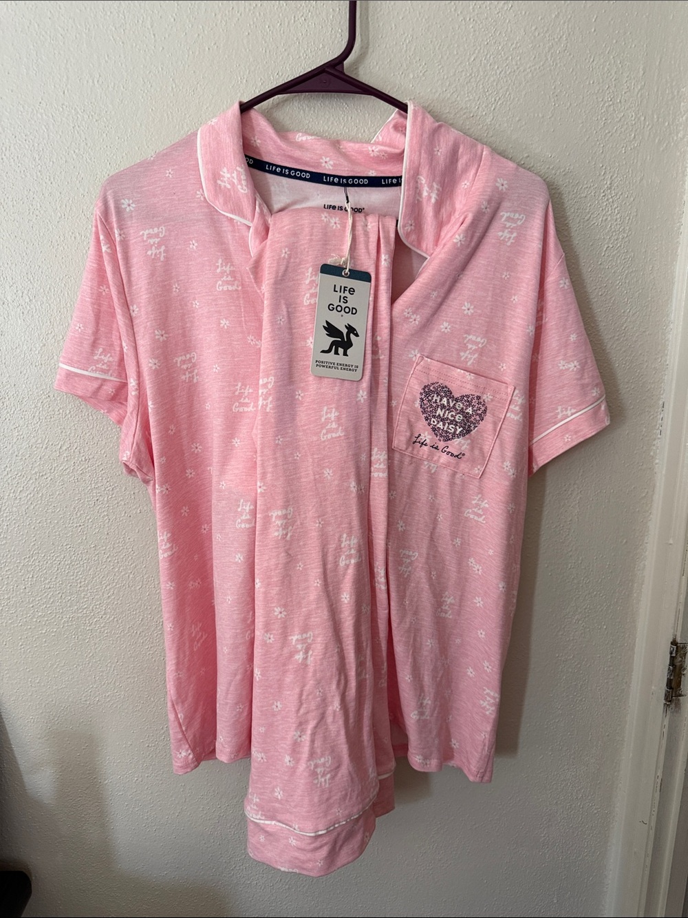 Life Is Good Pajamas Set